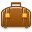 Luggage Brown Icon 32x32 png