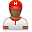 User Ballplayer Black Icon