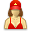 User Beach Lifeguard Female Icon 32x32 png