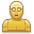 User C3po Icon 32x32 png