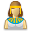 User Egyptian Female Icon 32x32 png