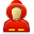 User Firefighter Icon 32x32 png