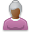 User Oldwoman Black Icon 32x32 png