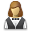 User Waiter Female Icon