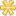 Asterisk Yellow Icon 16x16 png