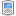 Blackberry White Icon 16x16 png