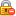 Lock Delete Icon 16x16 png