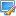 Monitor Edit Icon 16x16 png