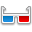 3D Glasses Icon 32x32 png