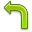 Arrow Turn Left Icon 32x32 png