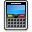 Calculator Black Icon 32x32 png