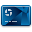 Card Sapphire Icon 32x32 png