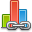 Chart Bar Link Icon