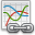 Chart Curve Link Icon