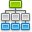 Chart Organisation Icon 32x32 png
