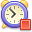 Clock Stop Icon 32x32 png