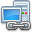 Computer Link Icon 32x32 png