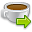 Cup Go Icon 32x32 png