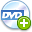 DVD Add Icon 32x32 png