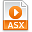 File Extension Asx Icon