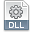 File Extension DLL Icon 32x32 png
