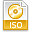 File Extension ISO Icon 32x32 png