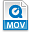File Extension MOV Icon 32x32 png