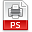File Extension Ps Icon
