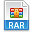 File Extension RAR Icon 32x32 png
