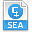 File Extension Sea Icon