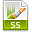 File Extension Ss Icon 32x32 png