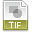 File Extension Tif Icon