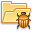 Folder Bug Icon 32x32 png