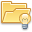 Folder Lightbulb Icon
