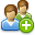 Group Add Icon 32x32 png