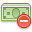 Money Delete Icon 32x32 png