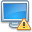 Monitor Error Icon 32x32 png