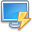 Monitor Lightning Icon