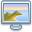 Monitor Wallpaper Icon 32x32 png
