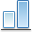 Shape Align Bottom Icon 32x32 png