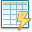 Table Lightning Icon 32x32 png