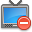 Television Delete Icon