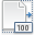Text Pagination 100 Icon 32x32 png