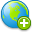World Add Icon 32x32 png