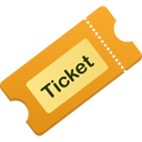 Ticket Icon 128x128 png