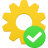 Process Accept Icon 48x48 png