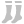 Socks Silver Icon 24x24 png