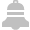 Christmas Bell Silver Icon 30x30 png