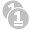 Coins Silver Icon 30x30 png