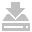 Drive Download Silver Icon 32x32 png
